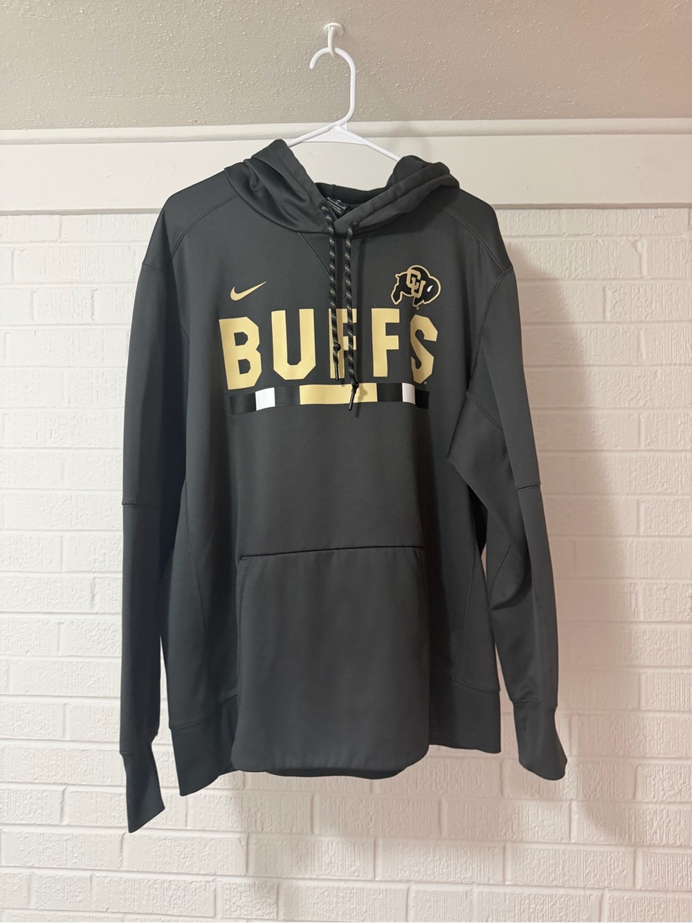 Nike Men’s CU Black & Gold Buffs Pullover Hoodie